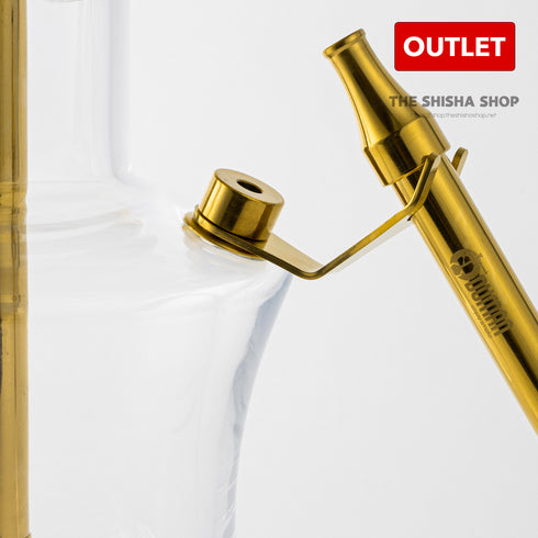 【OUTLET】ODUMAN N2 CLEAR GOLD HOOKAH / オデュマン N2クリア ゴールドバージョン(アウトレット品)